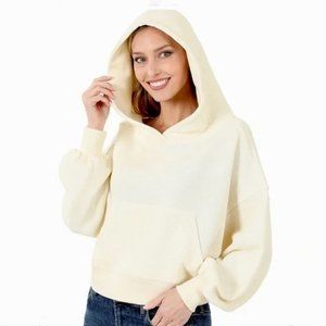 Zenana French Terry Sweatshirt Hoodie NWOT Boutique Brand